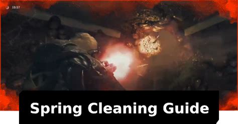 mw3 spring cleaning